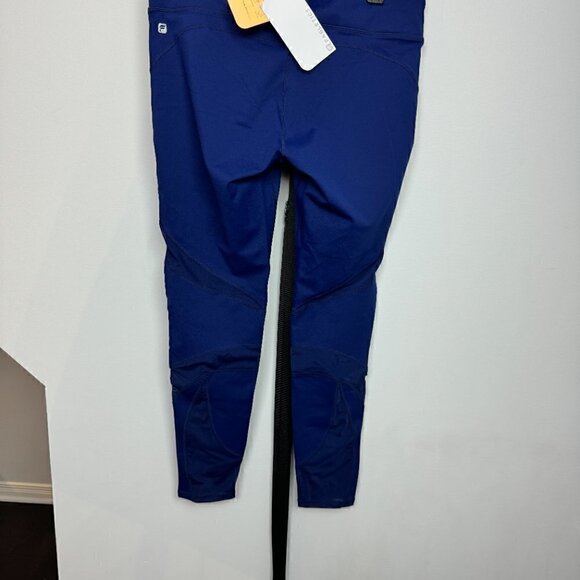 NWT - Fabletics Kim Leggings with Mesh inserts - Blue Size L - Picture 3 of 10